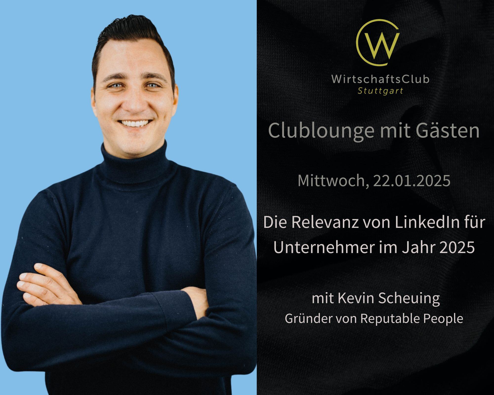 CL mit Gästen - mit Kevin Scheuing CL mit Gästen - mit Kevin Scheuing